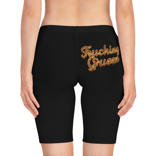 Trucking Queen Glam Biker Shorts