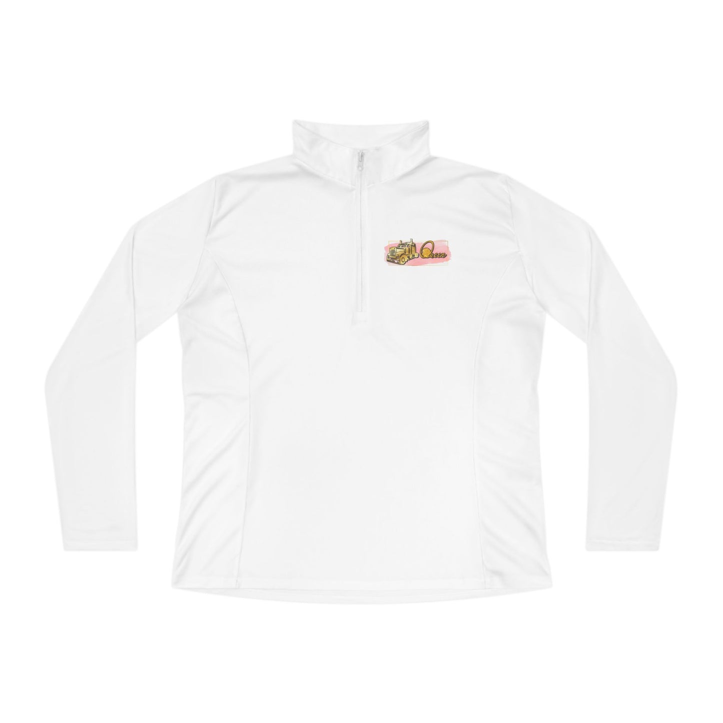 Queen Trucker Quarter-Zip Pullover